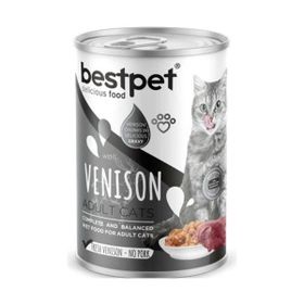 Bestpet Geyikli 400 gr Yetişkin Kedi Konserve Maması
