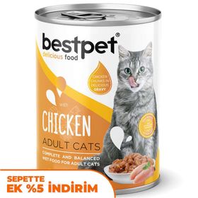 Bestpet Gravy Parça Tavuk Etli 400 gr Kedi Konservesi