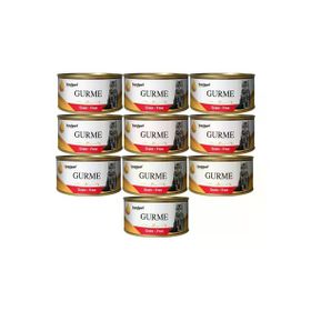 BestPet Gurme 10x100 gr Sığır Etli Kedi Konservesi