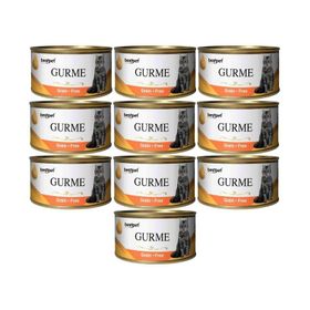 BestPet Gurme 10x100 gr Somonlu Kedi Konservesi