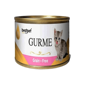 BestPet Gurme 10x100 gr Tavuklu Kedi Konservesi