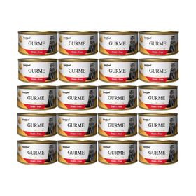 BestPet Gurme 20x100 gr Sığırlı Kedi Konservesi
