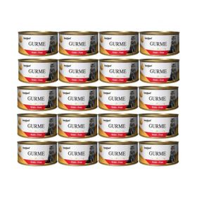 BestPet Gurme 20x100 gr Sığırlı Kedi Konservesi