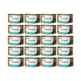 Bestpet Gurme 20x100 gr Ton ve Hamsi Parça Etli Kedi Konservesi