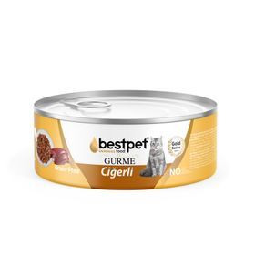 Bestpet Gurme Ciğerli Soslu Yetişkin 85 gr Kedi Konservesi