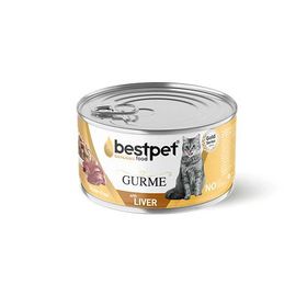 Bestpet Gurme Ciğerli Soslu Yetişkin 85 gr Kedi Konservesi