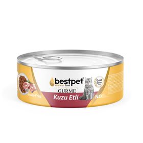 Bestpet Gurme Kuzu Eti Soslu Yetişkin 85 gr Kedi Konservesi