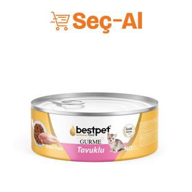 Bestpet Gurme Soslu Tavuklu 85 gr Yavru Kedi Konservesi