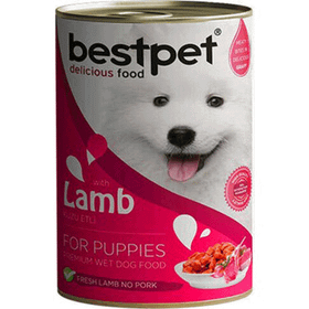Bestpet Kuzu Etli 400 gr Yavru Köpek Konservesi