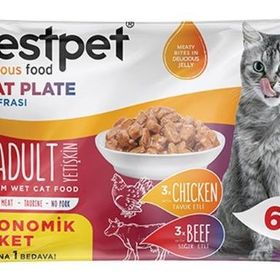 Bestpet Multipack 6x85 gr Sığır ve Tavuklu Kedi Konservesi