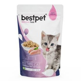 Bestpet Premium 85 gr Tavuklu Yetişkin Kedi Pounch
