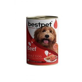 Bestpet Sığır Etli Jöleli 400 gr Yetişkin Köpek Konservesi