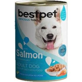 Bestpet Somonlu Soslu 400 gr Yetişkin Köpek Konservesi