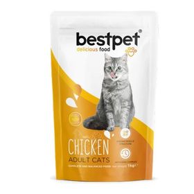 Bestpet Tavuk Et 10x1 kg Yetişkin Kuru Kedi Mama