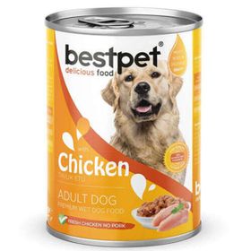 Bestpet Tavuk Etli Parça Etli ve Jöleli 400 gr Köpek Konservesi