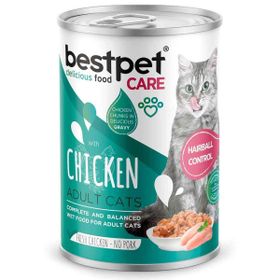 Bestpet Tavuklu Hairball 400 gr Kedi Konservesi