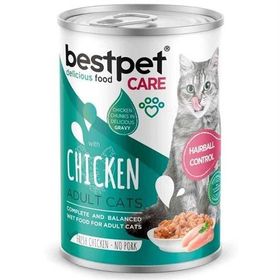 Bestpet Tavuklu Hairball 400 gr Kedi Konservesi