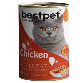 Bestpet Tavuklu Yetişkin 400 gr Kedi Yaş Mama