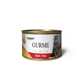 Bestpet Yetişkin Gurme Sığırlı 24x85 gr Yaş Kedi Mama