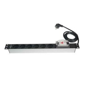 Bestrack Rack 2 m 6'lı Kabin Sigortalı Aliminyum Priz