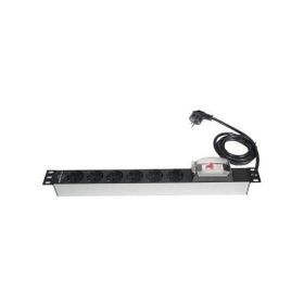 Bestrack Rack 2 m 6'lı Kabin Sigortalı Aliminyum Priz