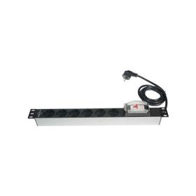 Bestrack Rack 2 m 6'lı Kabin Sigortalı Aliminyum Priz