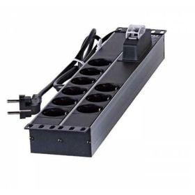 Bestrack Rack 2 m 9'lu Kabin Sigortalı Aliminyum Priz