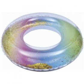 Bestway 1811101 85 cm Gökkuşağı Desenli Şişme Simit