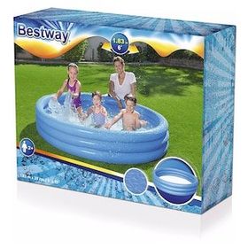 Bestway 183x33 cm Mavi 3 Bölmeli Jumbo Renkli Havuz