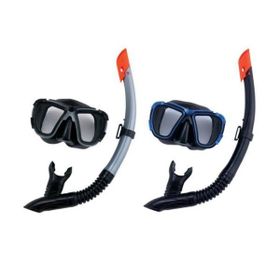 Bestway 24021 Silikon ve Tempered Cam 6 Maske + Şnorkel Set