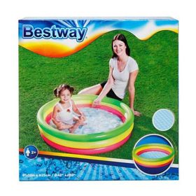 Bestway 3 Halka Renkli Yuvarlak Havuz