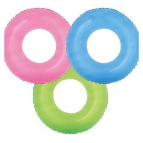 Bestway 36022 51 cm Neon Renkli Transparan Simit
