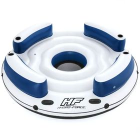 Bestway 43536 Hydro-Force 4 Kişilik 256 X 256 cm Koltuklu Yatak