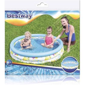 Bestway 51009 3 Boğumlu Desenli 122x25 cm Havuz