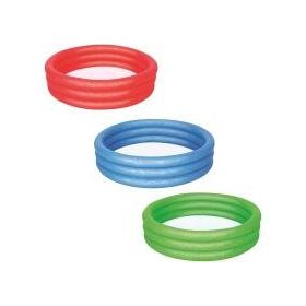 Bestway 51024 3 Halkalı Renkli Şişme Çocuk Havuzu