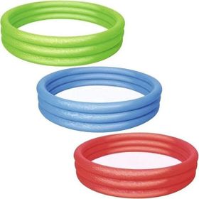 Bestway 51027 Üç Halkalı Renkli Şişme Havuz