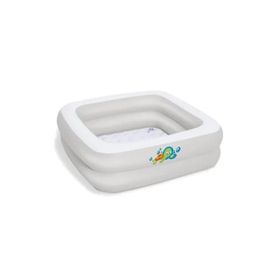 Bestway 51116 86 x 25 CM Kare Beyaz Bebek Havuzu