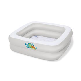 Bestway 51116 86 x 25 CM Kare Beyaz Bebek Havuzu
