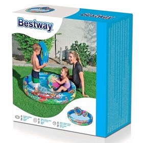 Bestway 51124 Şişme Çocuk Havuzu ve Deniz Seti
