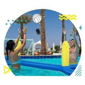 Bestway 52133 244x64 cm Şişme Su Voleybol Seti