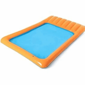 Bestway 53080 Renkli 341x213x38 cm Kaydırmalı Çocuk Havuzu