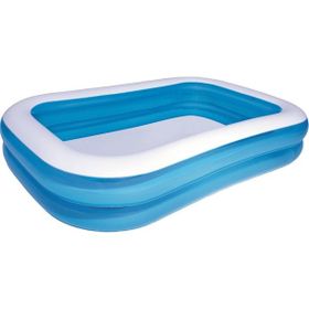 Bestway 54006 262x175x51 CM Mavi-Beyaz Dikdörtgen Şişme Çocuk Havuzu