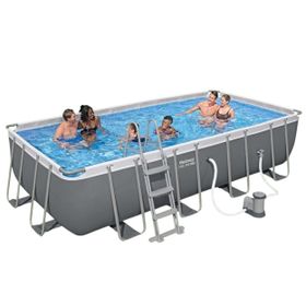 Bestway 56465 549x274x122 cm Steel Pro MAX Yer Üstü Prefabrik Dikdörtgen Havuz Seti