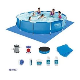 Bestway 56706 BW477 366x76 cm Prefabrik Havuz Seti