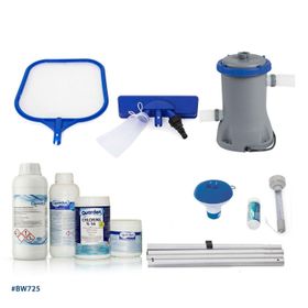 Bestway 58383 BW725 İntex Havuzlarla Uyumlu Full Havuz Temizlik Seti