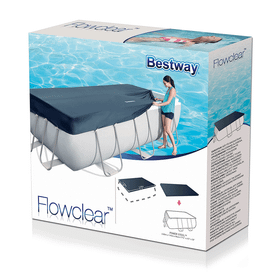 Bestway 58442 282x196 cm Prefabrik Havuz Üst Kapama Bezi
