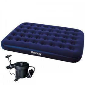 Bestway 67287 Çift Kişilik Pompa Hediyeli Şişme Yatak
