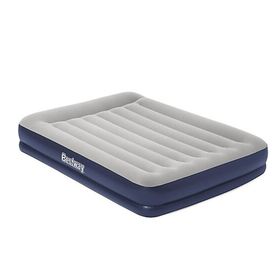 Bestway 67630 203x152 cm Gri 2 Kişilik Yüksek Pompalı Şişme Yatak