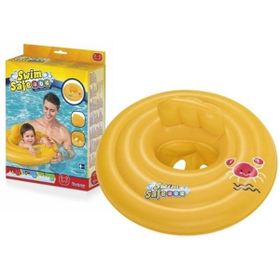 Bestway 69 cm Sarı Oturmalı Bebek Simidi