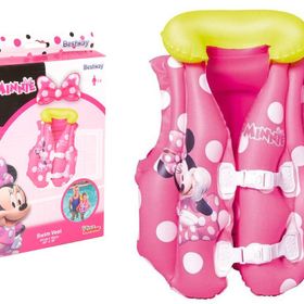 Bestway 91070 Mickey Mouse Minnie Çocuklar İçin Şişme Can Yeleği